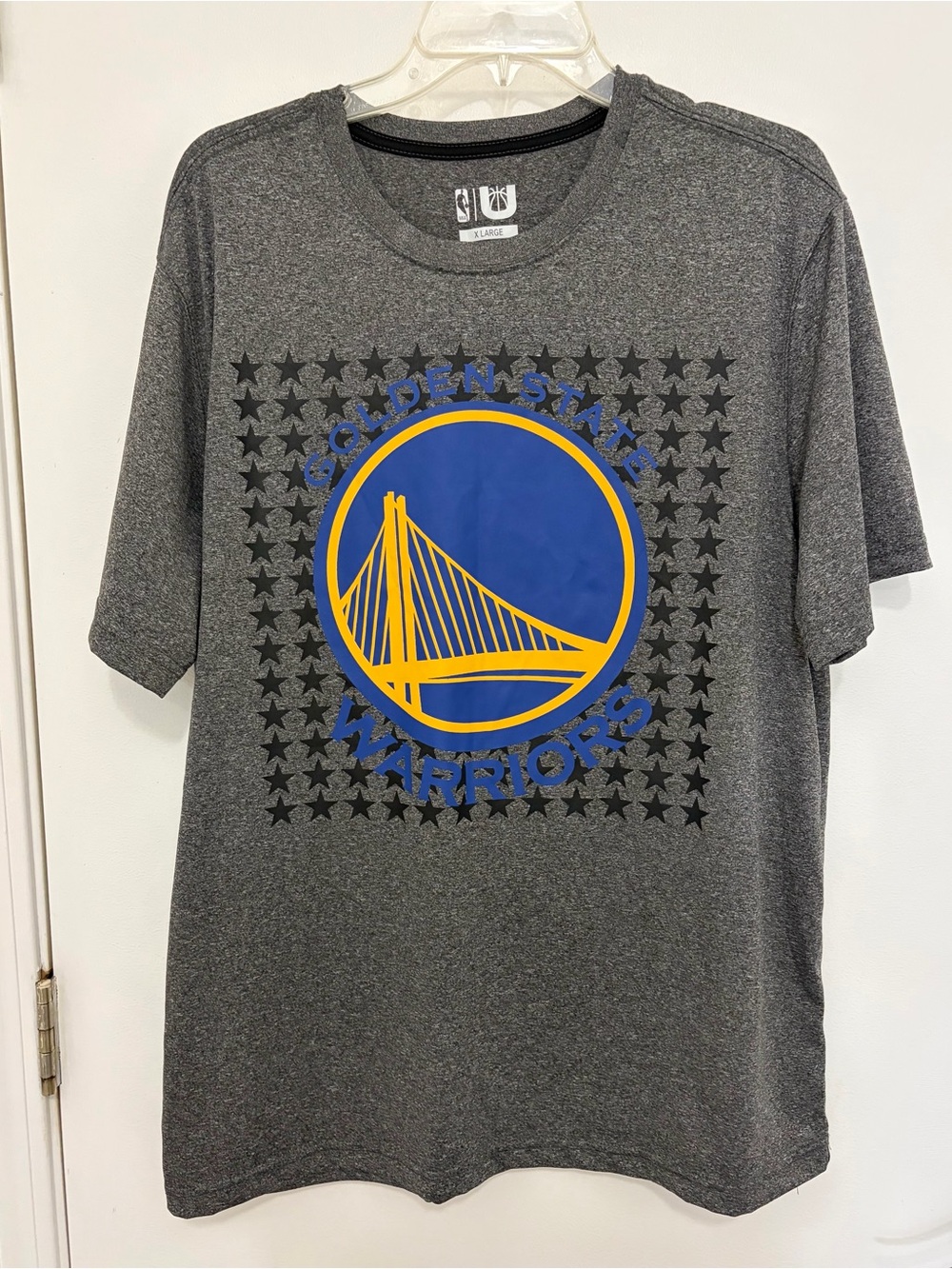 Golden State Warriors Grey Logo T‑Shirt